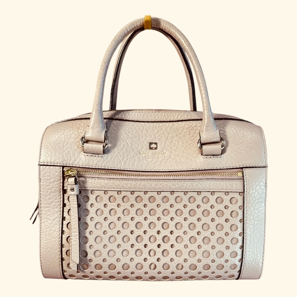 Kate Spade Cream Satchel Bag